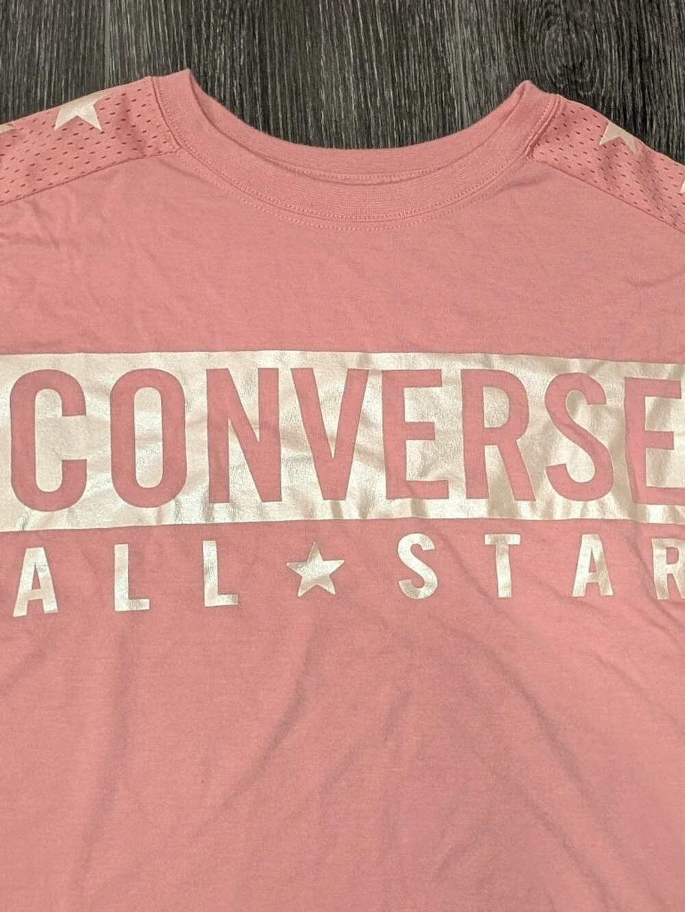 Converse Pink All Star Short Sleeve Tee
